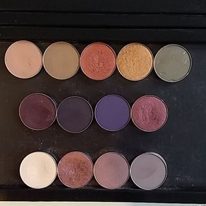 Mac eyeshadows pan set in Z.palette